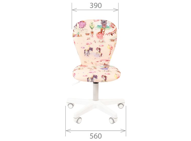 Кресло Chairman Kids 105 white автобусы
