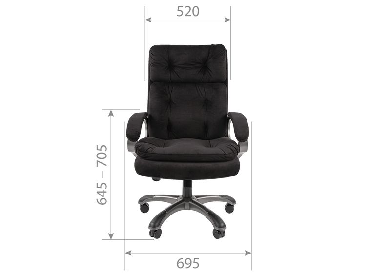 Кресло Chairman 442 ткань