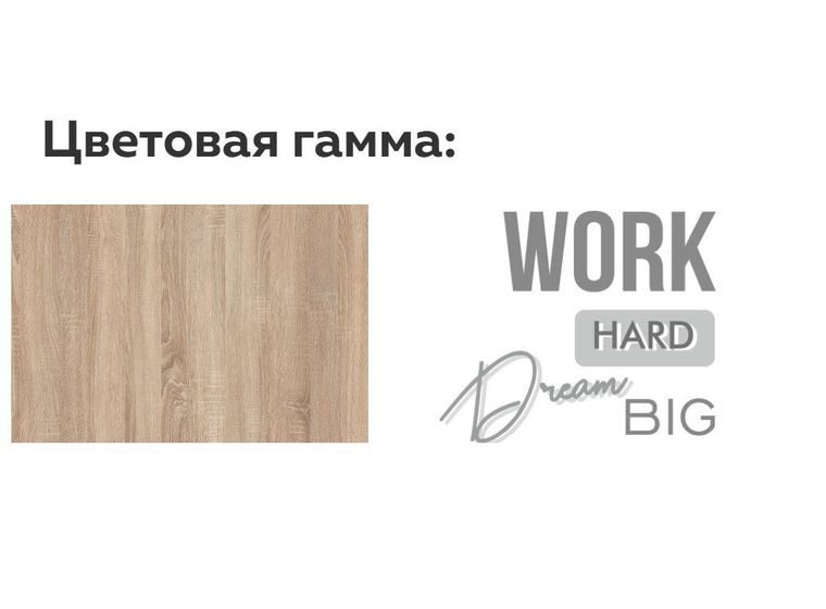 Шкаф для одежды с 2-мя ящиками Джуниор