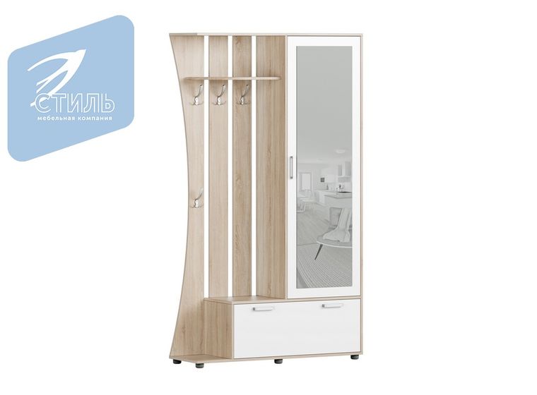 Прихожая  с зеркалом Домино 4