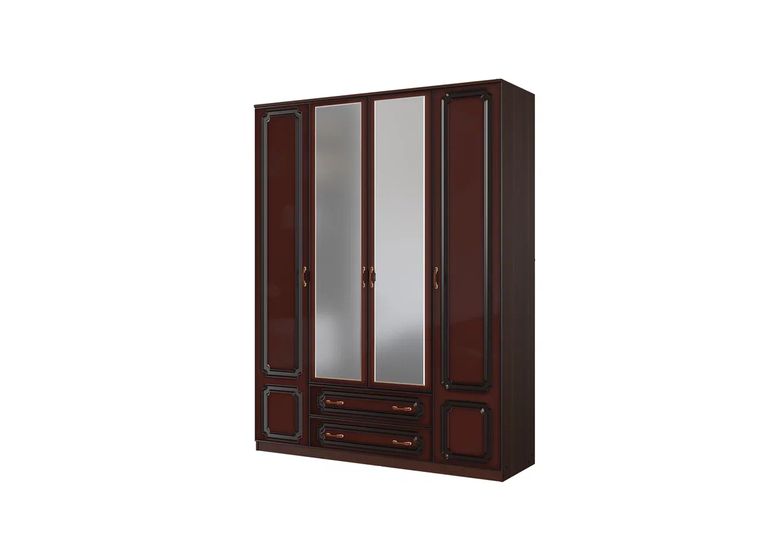 Лакированный Шкаф для платья и белья ШР-4